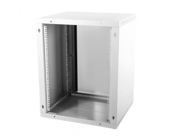  Шкаф телекоммуникационный настенный разборный 12U (600х350) дверь стекло, (ШРН-Э-12.350) 