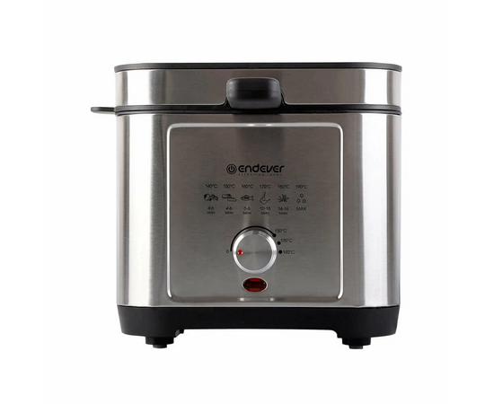  Фритюрница Endever Skyline FR-113 черный-стальной 