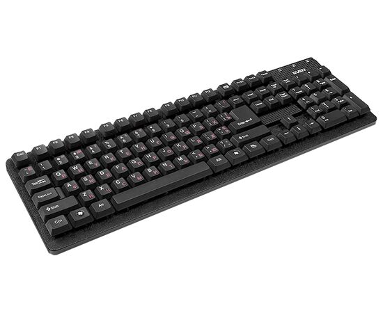  Клавиатура Sven Standard 301, 104+1 кл., USB, чёрная (SV-03100301UB) 