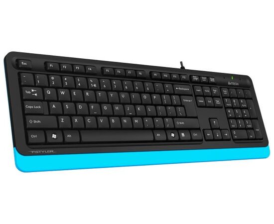  Клавиатура A4Tech Fstyler FK10 черный/синий USB Multimedia 