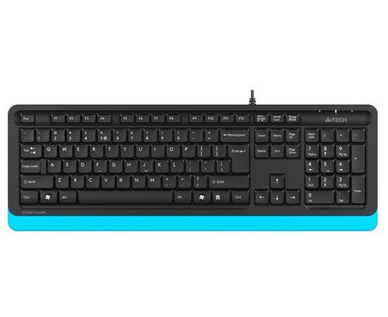  Клавиатура A4Tech Fstyler FK10 черный/синий USB Multimedia 