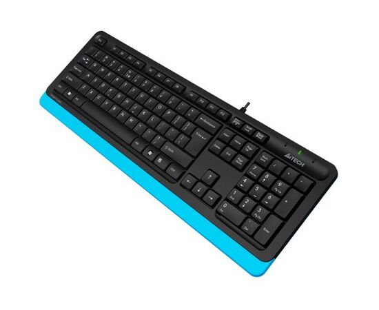  Клавиатура A4Tech Fstyler FK10 черный/синий USB Multimedia 
