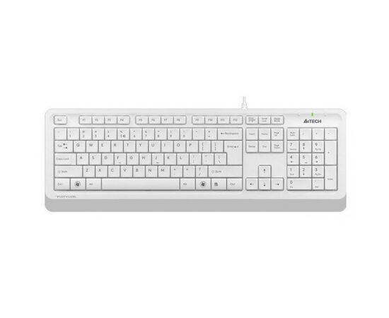  Клавиатура A4Tech Fstyler FK10 белый/серый USB Multimedia 