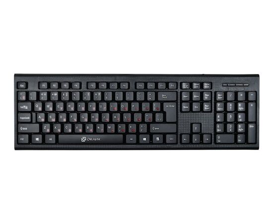  Клавиатура Oklick 120M Black, USB 