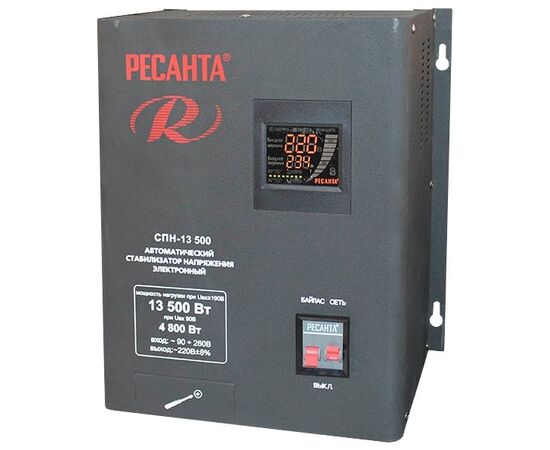  Стабилизатор напряжения Ресанта СПН-13500 (63/6/28) 