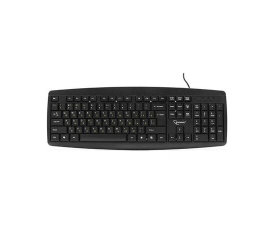  Клавиатура Gembird KB-8351U-BL Black, USB,104 клавиш 