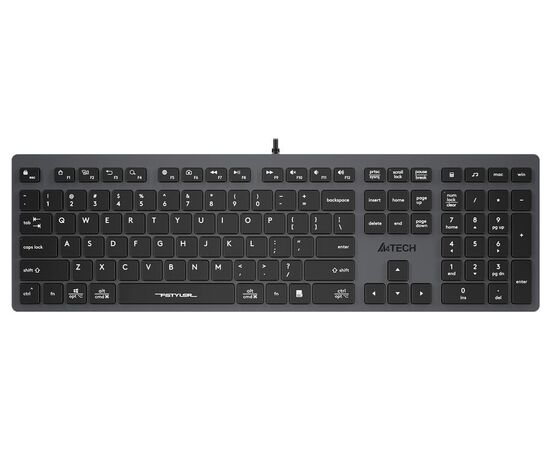  Клавиатура A4Tech Fstyler FX50 серый 