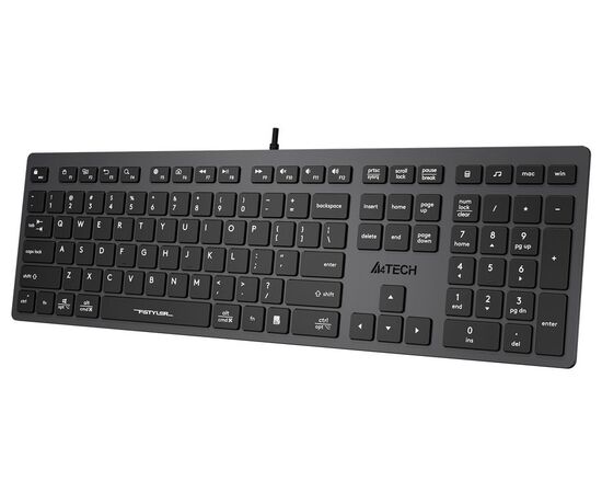  Клавиатура A4Tech Fstyler FX50 серый 