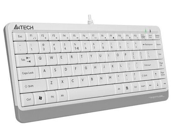  Клавиатура A4Tech Fstyler FBK11 белый/серый USB беспроводная BT/Radio slim 