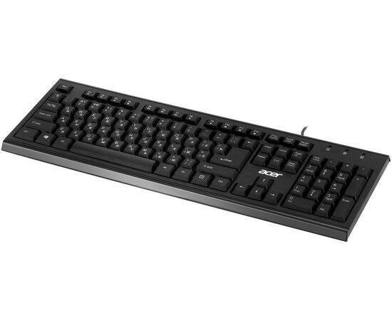  Клавиатура Acer OKW120 черный USB (ZL.KBDEE.006) 