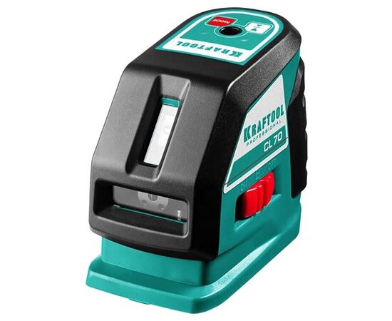  Нивелир лазерный Kraftool 34660-3 цв.луч. красный 2луч. 