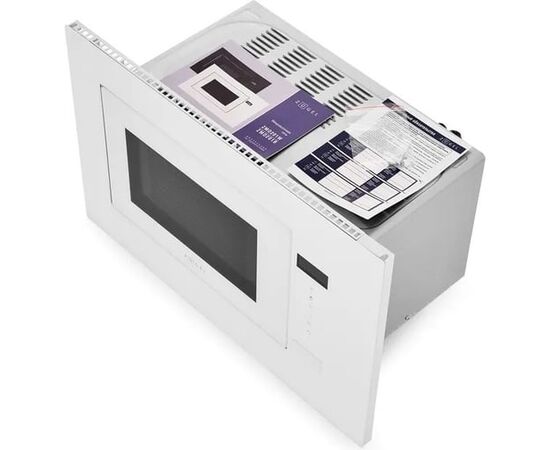  Встраиваемая микроволновая печь ZUGEL ZMO201W, 20л, 700Вт, белый 