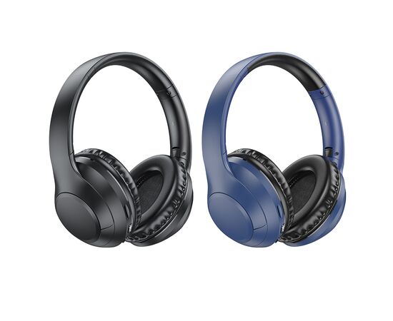  Bluetooth-наушники полноразмерные Bluetooth 5.3 200mah Borofone BO23 Glamour (Blue) 