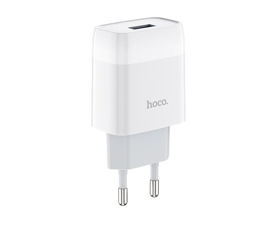 Сетевое зарядное устройство 1USB 2.1A Hoco C72A (White) 