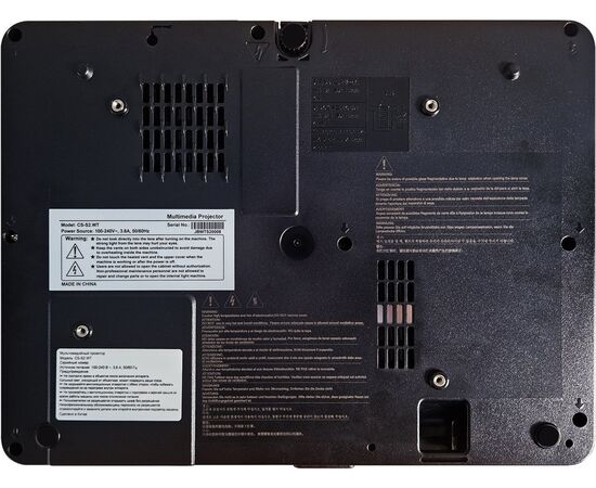  Проектор Cactus CS-S3.B 3LCD 43000Lm LS 4300Lm ANSI (1280x1024) 15000:1 ресурс лампы:10000часов 1xUSB typeA 2xHDMI 4.7кг 