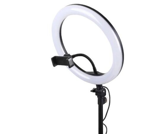  Кольцевая лампа M-33 с пультом на проводе, диаметр 33см, в коробке (White) 