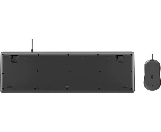  Клавиатура + мышь OKLICK S605 клав:черный мышь:черный USB Multimedia 