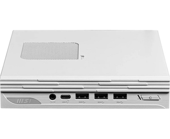  Неттоп MSI Pro DP10 12M-221RU (9S6-B0A622-221) i5 1235U (1.3) 16Gb SSD512Gb Iris Xe Windows 11 Professional GbitEth WiFi BT 120W белый 