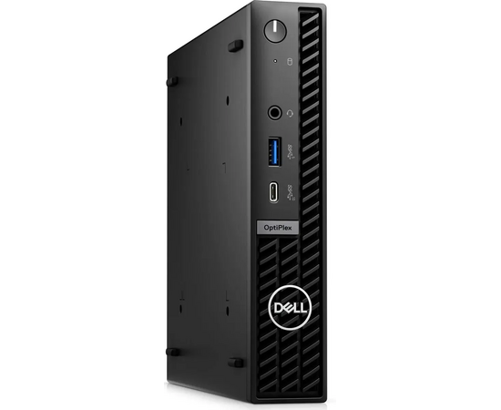  Неттоп DELL Optiplex 7020 (7020-3620) Intel Core i3 14100T, DDR5 16ГБ, 512ГБ(SSD), Intel UHD Graphics 730, Linux Ubuntu, черный 