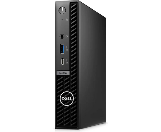  Неттоп DELL Optiplex 7020 (7020-3620) Intel Core i3 14100T, DDR5 16ГБ, 512ГБ(SSD), Intel UHD Graphics 730, Linux Ubuntu, черный 