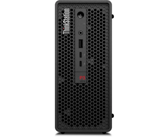  Неттоп Lenovo ThinkStation P3 Ultra (30HBS64700) Intel Core i9 14900, DDR5 32ГБ, 1ТБ(SSD), CR, Windows 11 Professional, черный 
