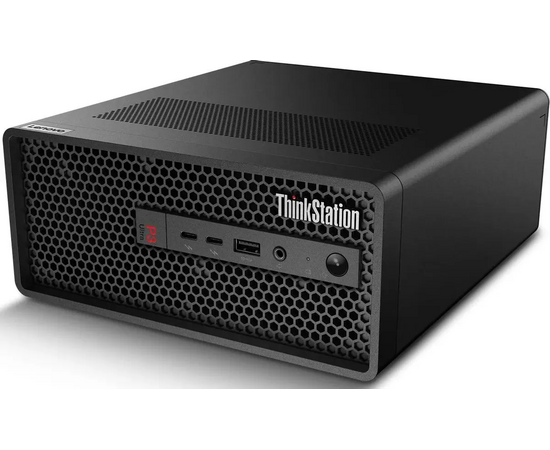  Неттоп Lenovo ThinkStation P3 Ultra (30HBS64700) Intel Core i9 14900, DDR5 32ГБ, 1ТБ(SSD), CR, Windows 11 Professional, черный 