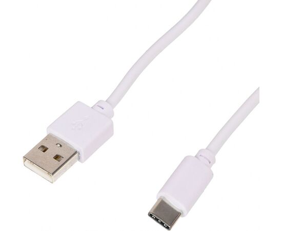  Дата-кабель Type-C 1.8м белый 