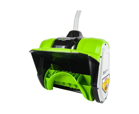 Снегоуборщик GreenWorks 2600807USB4 аккумуляторный c USB и ЗУ 40V, 30 см, бесщеточный, с 1хАКБ 4 Ач 