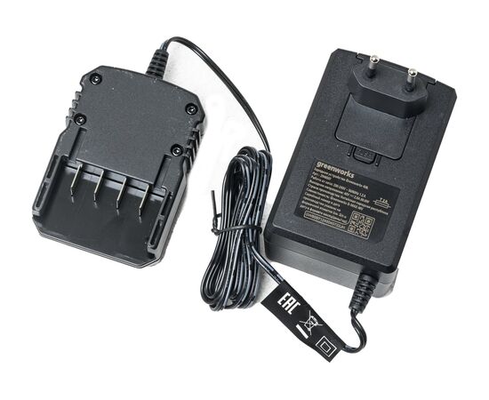  Снегоуборщик GreenWorks 2600807USB4 аккумуляторный c USB и ЗУ 40V, 30 см, бесщеточный, с 1хАКБ 4 Ач 
