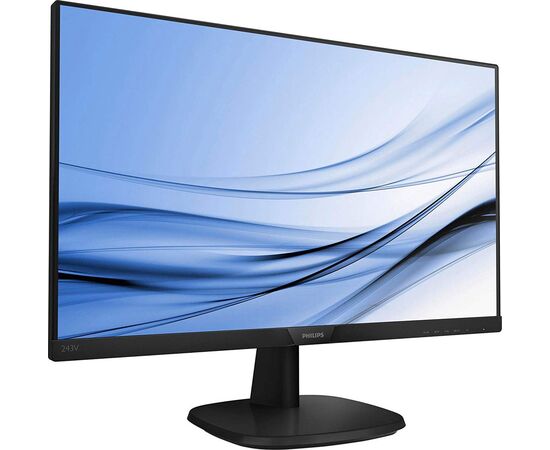  Монитор 24" PHILIPS 243V7QDAB (00/01), IPS, 5ms 16:9 DVI HDMI матовая 10000000:1 250cd 178гр/178гр 1920x1080 D-Sub FHD 3.66кг 