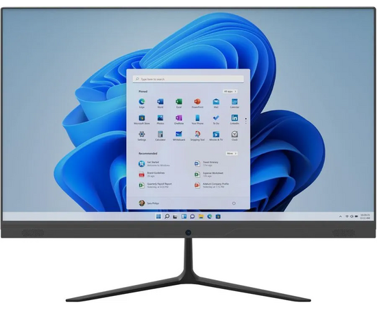  Моноблок IRU P231 (1971905) 23.8" Full HD Cel N4020 (3.6) 8Gb SSD256Gb Windows 11 Professional GbitEth 120W черный 