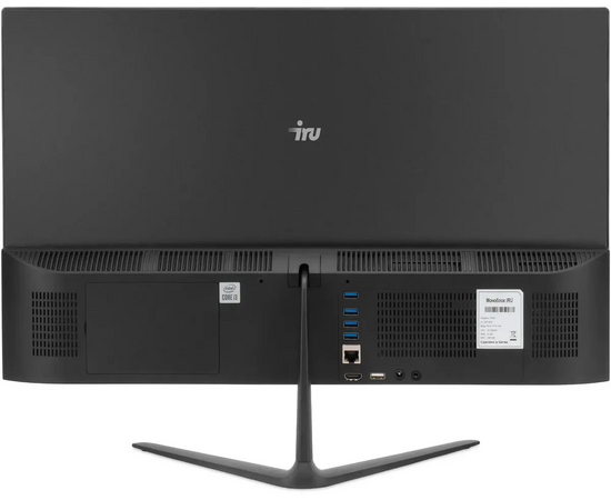  Моноблок IRU P231 (1971903) 23.8" Full HD Cel N4020 (3.6) 8Gb SSD256Gb noOS GbitEth WiFi BT 120W Cam черный 