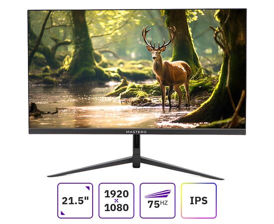  Монитор Mastero Base P2222H черный 