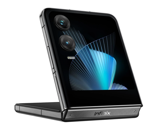  Смартфон Infinix Zero Flip 8/512Gb черный 3G 4G 6.78" Android 14 802.11 a/b/g/n/ac GPS GSM900/1800 GSM1900 TouchSc Protect 