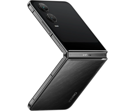  Смартфон Infinix Zero Flip 8/512Gb черный 3G 4G 6.78" Android 14 802.11 a/b/g/n/ac GPS GSM900/1800 GSM1900 TouchSc Protect 