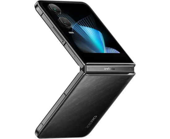  Смартфон Infinix Zero Flip 8/512Gb черный 3G 4G 6.78" Android 14 802.11 a/b/g/n/ac GPS GSM900/1800 GSM1900 TouchSc Protect 
