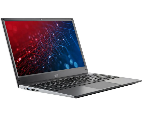  Ноутбук iRU Tactio 14ALH (2058884) 14", IPS, Intel Core i5 1235U 1.3ГГц, 10 ядер, 16ГБ 512ГБ SSD, Intel Iris Xe graphics, Free DOS, серый 