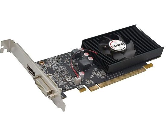  Видеокарта Afox Nvidia GeForce GT1030 (AF1030-4096D4L5) 4GB DDR4 64Bit DVI HDMI LP Single Fan 