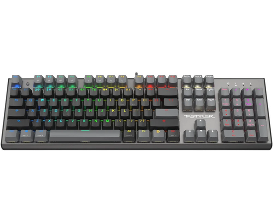  Клавиатура A4Tech Fstyler FS100 Neon механическая черный USB for gamer LED (FS100) 