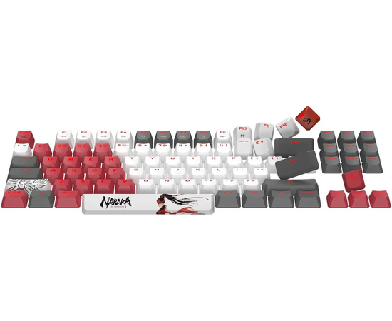  Клавиатура A4Tech Bloody S87 Naraka черный/красный 