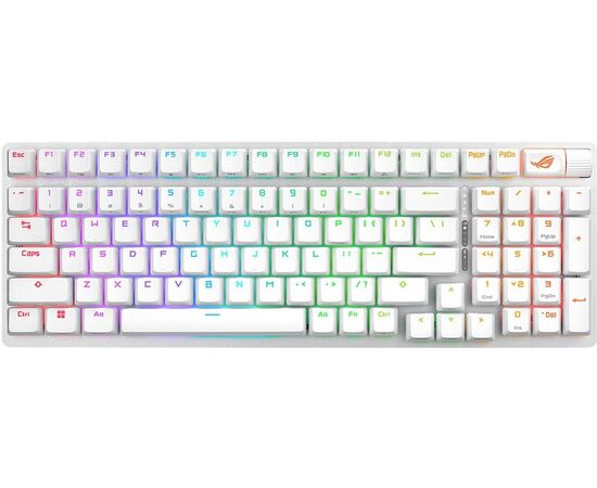  Клавиатура ASUS X901 Scope II 96 (90MP037A-BKRA30) WL/WHT/NXSW/RU/PBT 