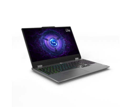  Ноутбук LENOVO LOQ 15IAX9 (83GS00EPRK) 15.6" IPS FHD Core i5 12450HX/16Gb/512Gb SSD/4050 6Gb/noOS/grey 