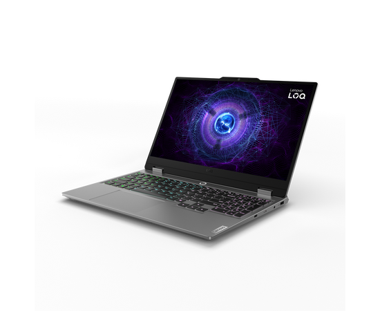  Ноутбук LENOVO LOQ 15IAX9 (83GS00EPRK) 15.6" IPS FHD Core i5 12450HX/16Gb/512Gb SSD/4050 6Gb/noOS/grey 