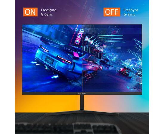  Монитор SunWind SM-24FI223 (SM24SB02) 23.8", черный 
