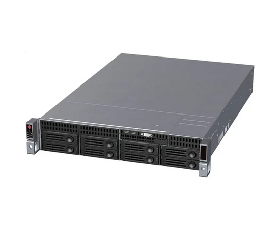  Корпус Ablecom CS-R28-03P 2U rackmount, EATX, Micro-ATX and Mini-ITX mb, 8*3.5" HS SAS/SATA, 12G BP, w/ RPSU 1200w, no rails 