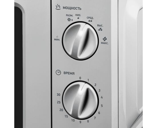  Микроволновая печь BBK 17MWS-784M/B серебро 