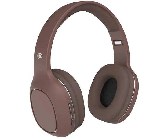  Наушники беспроводные PERO BH04 (PWH-BH04BR) Brown, полноразмерные 