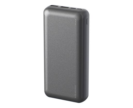  Внешний аккумулятор Breaking P214, 2USB-A, 20 000 mAh, 2.1A, 10.5W (Графит) 