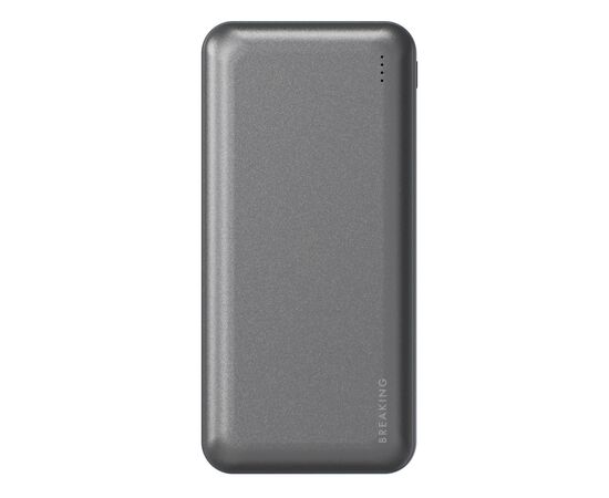  Внешний аккумулятор Breaking P214, 2USB-A, 20 000 mAh, 2.1A, 10.5W (Графит) 
