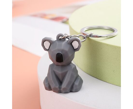  Брелок - "Коала 3D" 25 (Grey) 